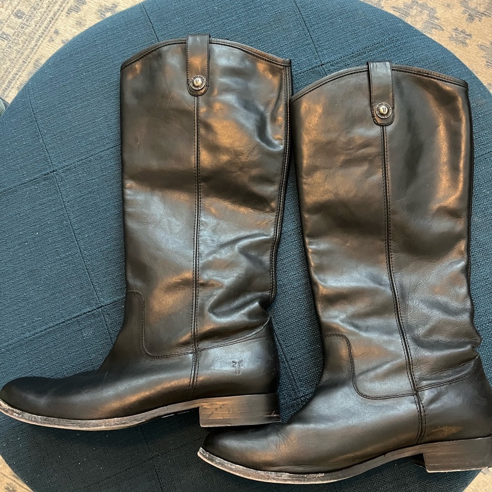 Frye Black Tall Boots